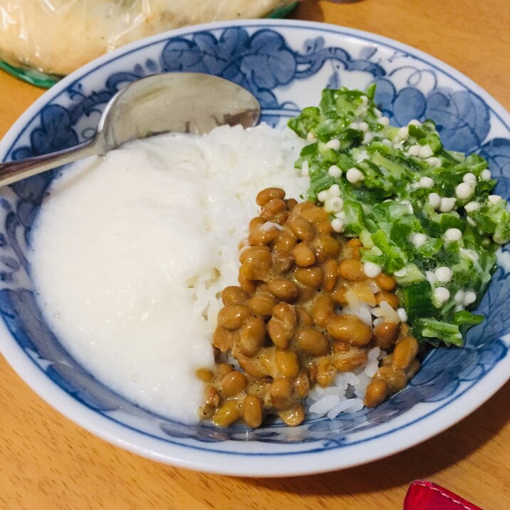 栄養満点 ネバネバ丼 レシピ 作り方 By Natukitchen 楽天レシピ